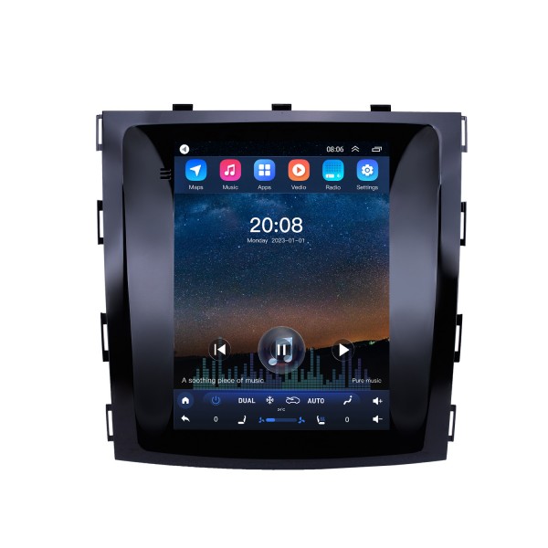 OEM 9,7 pouces Android 10.0 2015-2017 Great Wall Haval H9 Radio de navigation GPS avec écran tactile Bluetooth WIFI prise en charge TPMS Carplay DAB +