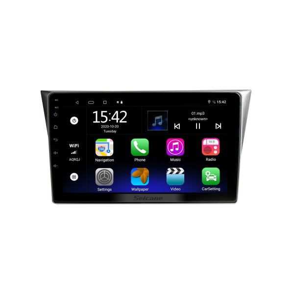 OEM 9 pouces Android 13.0 pour 2002-2004 SUBARU IMPREZA WRX Radio Système de navigation GPS avec écran tactile HD Prise en charge Bluetooth Carplay OBD2 DVR TPMS