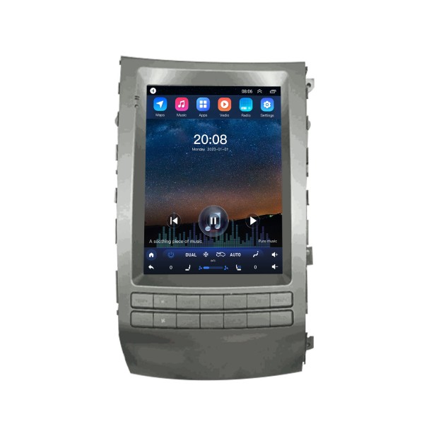 Android 10.0 9,7 pouces pour HYUNDAI VERACRUZ LOW END Radio avec système de navigation GPS à écran tactile HD Prise en charge Bluetooth Carplay TPMS