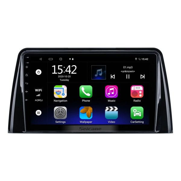 10,1 pouces Android 14.0 pour Kia KX7 2017 Radio Système de navigation GPS avec écran tactile HD Prise en charge Bluetooth Carplay OBD2