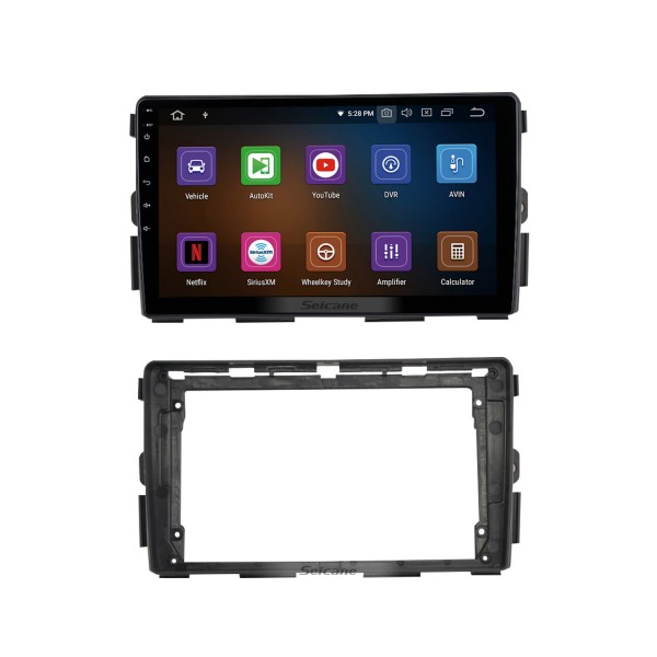 9 pouces Android 13.0 pour 2014 CHANGAN CX20 Radio de navigation GPS avec prise en charge de l&amp;amp;#39;écran tactile Bluetooth HD TPMS DVR Caméra Carplay DAB +