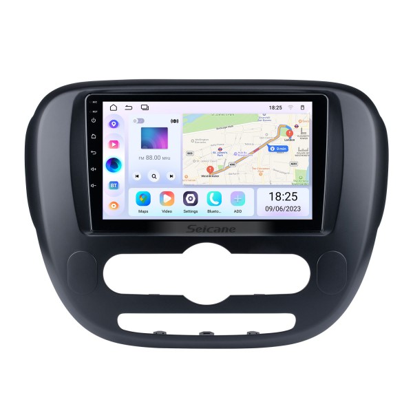 9 pouces Android 14.0 pour 2014 Kia Soul Radio avec système de navigation GPS à écran tactile Bluetooth HD prend en charge Carplay