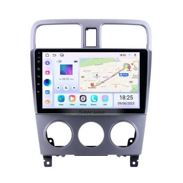 Pour 2004 2005 2006 2007 2008 Subaru Forester Radio 9 pouces Android 14.0 HD Système de navigation GPS à écran tactile avec prise en charge Bluetooth Carplay