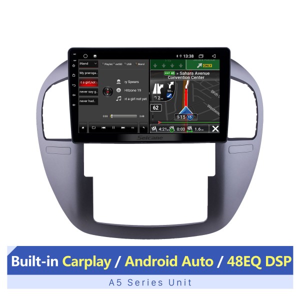 OEM 10.1 pouces Android 13.0 Radio pour 2008-2014 Fxauto LZLingzhi Bluetooth HD Écran tactile Navigation GPS AUX Prise en charge USB Carplay DVR OBD Caméra de recul