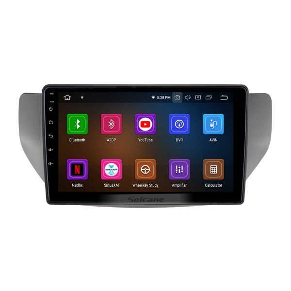 9 pouces Android 13.0 pour 2017 FAW Senya S80 M80 Radio Système de navigation GPS avec écran tactile HD Prise en charge Bluetooth Carplay OBD2