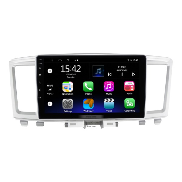Autoradio Carplay pour 2014 2015 2016 INFINITI QX60 Android 14.0 HD Écran tactile 9 pouces AUX Bluetooth WIFI USB Navigation GPS Support OBD2 SWC