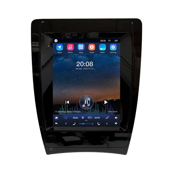 Android 10.0 9,7 pouces pour 2008-2012 AUDI A3 Radio avec écran tactile HD Système de navigation GPS Prise en charge Bluetooth Carplay TPMS
