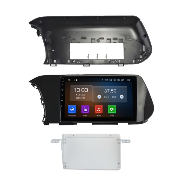 Écran tactile HD 10,1 pouces Android 13.0 pour 2021 HYUNDAI I-20 Radio Système de navigation GPS Prise en charge Bluetooth Carplay Caméra de recul