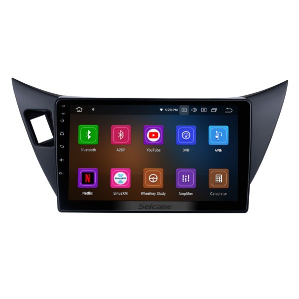 OEM Android 13.0 pour 2001-2007 Mitsubishi Lancer LHD Radio avec Bluetooth 9 pouces HD à écran tactile Système de navigation GPS Carplay support DSP