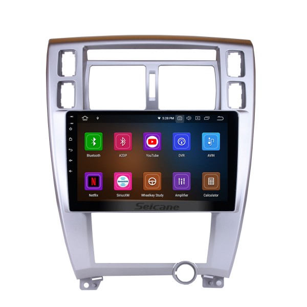 Radio Android 12.0 à écran tactile HD de 10,1 pouces pour 2006-2013 Hyundai Tucson Navigation GPS Bluetooth FM Wifi USB Carplay SWC Caméra de recul