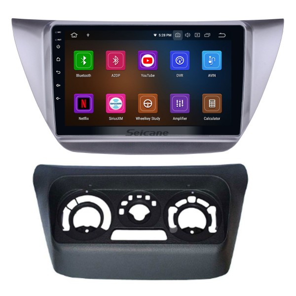 Android 12.0 9 pouces 2006-2010 Mitsubishi Lancer IX HD Radio de navigation GPS à écran tactile avec prise en charge Bluetooth USB Carplay WIFI Mirror Link Caméra de recul
