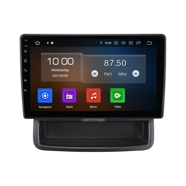 Autoradio Carplay 10,1 pouces Android 13.0 pour RENAULT TRAFIC OPEL VIVARO X83 2010-2014 Navigation GPS Android Auto Prise en charge DAB + OBDII WiFi Commande au volant Wifi