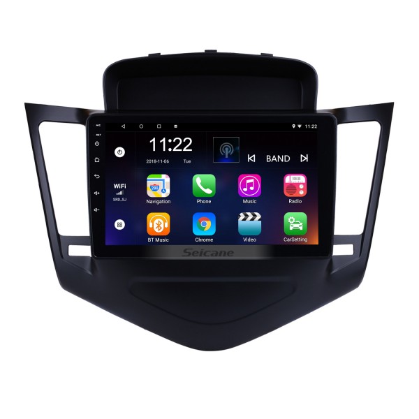 Écran tactile HD 9 pouces Android 13.0 Radio de navigation GPS pour Chevrolet Cruze 2013-2015 avec prise en charge Bluetooth USB WIFI AUX DVR Carplay SWC Caméra de recul