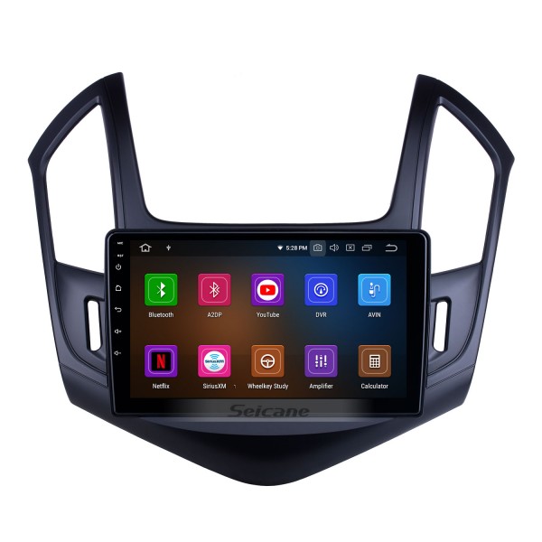 Pour 2013 Chevy Chevrolet Cruze Radio 9 pouces Android 13.0 HD Écran tactile Bluetooth avec système de navigation GPS Prise en charge de Carplay Caméra de recul