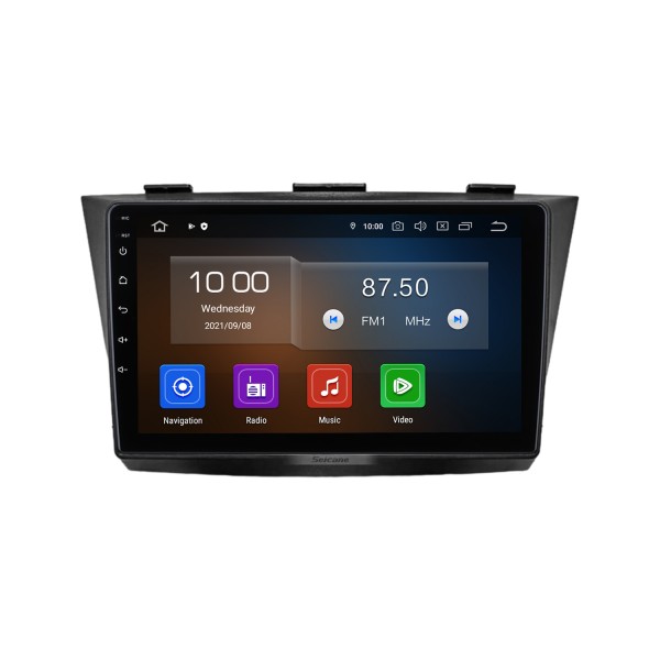 Autoradio Carplay 9 pouces Android 13.0 pour 2013 JAC BINYUE Navigation GPS Unité principale Bluetooth HD Écran tactile Support TPMS DVR DAB + Wifi