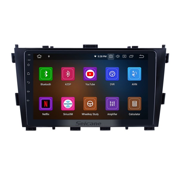 Android 13.0 pour 2014 Baic Huansu Radio 9 pouces système de navigation GPS Bluetooth HD écran tactile prise en charge Carplay caméra arrière