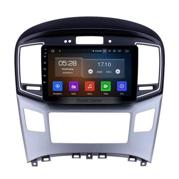 9 pouces 2015 Hyundai Starex H1 Android 12.0 Radio de navigation GPS Bluetooth HD Écran tactile AUX USB Prise en charge de Carplay Mirror Link