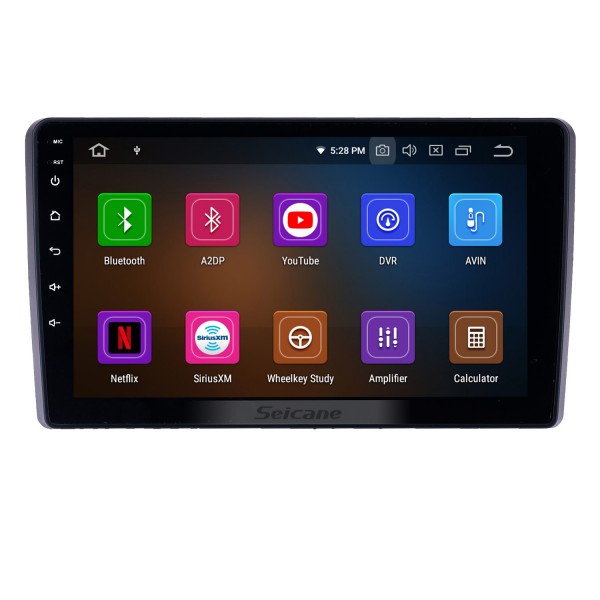 Écran tactile HD 2015 Mahindra Marazzo Android 12.0 9 pouces Radio de navigation GPS Bluetooth USB Carplay WIFI Prise en charge AUX Commande au volant