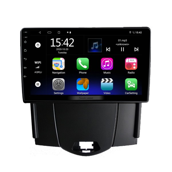9 pouces Android 13.0 pour BYD F3 2014-2015 Radio Système de navigation GPS avec écran tactile HD Prise en charge Bluetooth Carplay OBD2