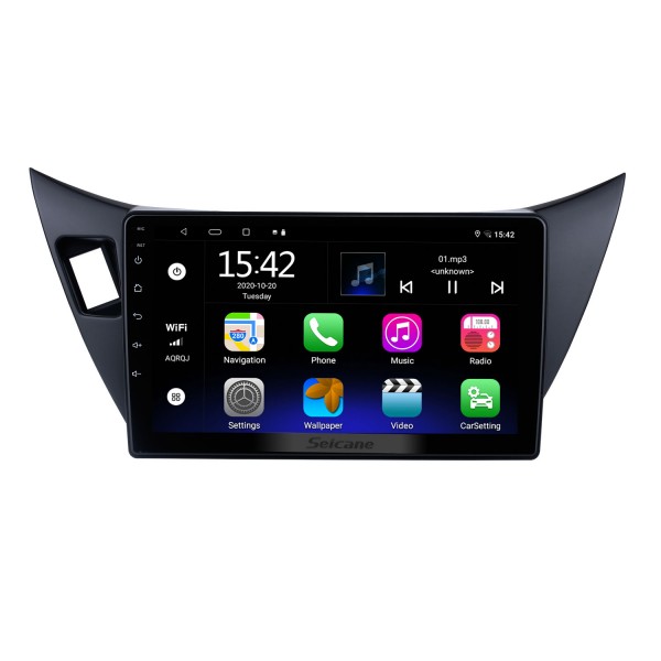 Écran tactile HD 9 pouces Android 13.0 Radio de navigation GPS pour 2001-2007 Mitsubishi Lancer LHD avec WIFI Carplay Bluetooth Prise en charge USB RDS OBD2 DVR 4G