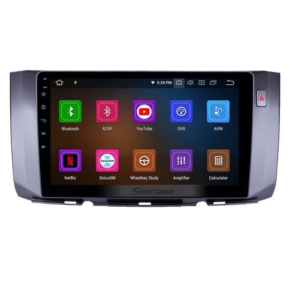 10,1 pouces Android 12.0 Radio pour 2010-2017 Toyota ALZA Bluetooth Wifi HD Écran tactile AUX Navigation GPS Carplay Prise en charge USB DVR TV numérique TPMS