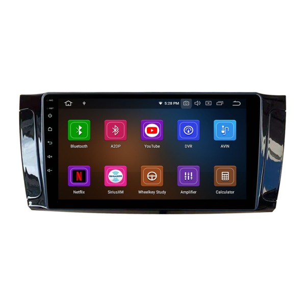 9 pouces pour 2015 HUASONG 7 Radio Android 11.0 HD écran tactile Bluetooth avec système de navigation GPS prise en charge Carplay 1080P