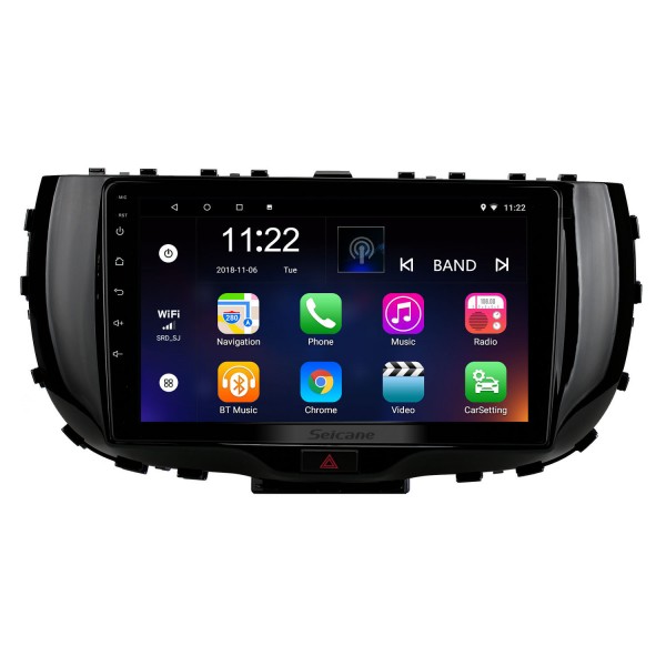 OEM 9 pouces Android 13.0 pour 2019 Kia Soul Radio avec système de navigation GPS à écran tactile Bluetooth HD prenant en charge Carplay