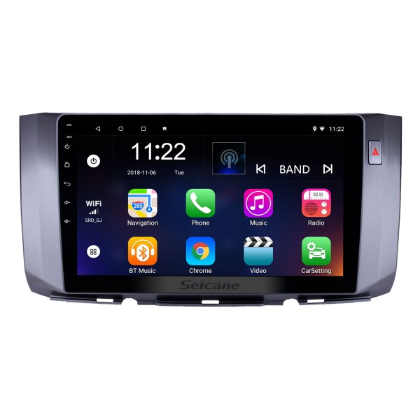 2010-2017 Toyota ALZA Android 13.0 Écran tactile Unité principale de 10,1 pouces Radio de navigation GPS Bluetooth avec prise en charge AUX OBD2 DVR SWC Carplay