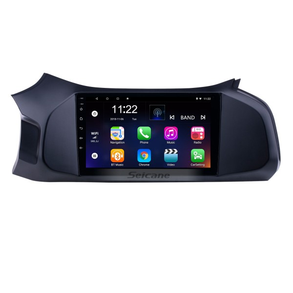2012-2019 Chevy Chevrolet Onix Android 13.0 HD Écran tactile 9 pouces AUX Bluetooth WIFI USB Navigation GPS Prise en charge de la radio SWC Carplay