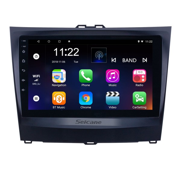 Android 13.0 Radio de navigation GPS à écran tactile HD de 9 pouces pour 2014-2015 BYD L3 avec prise en charge Bluetooth WIFI AUX Carplay DVR OBD2