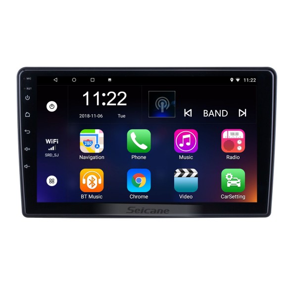 Écran tactile HD 9 pouces pour 2015 2016 2017 2018 Citroen Beringo Radio Android 13.0 Navigation GPS avec prise en charge Bluetooth Carplay Caméra arrière