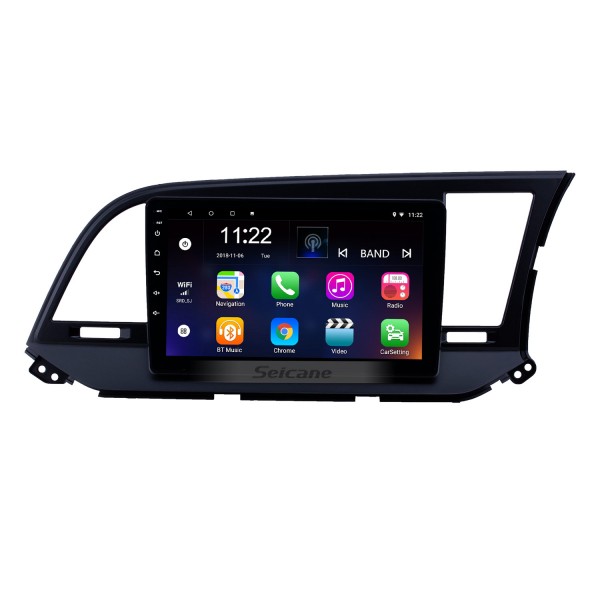 OEM 9 pouces Android 13.0 Radio pour 2015-2016 Hyundai Elantra RHD Bluetooth WIFI HD Écran tactile Prise en charge de la navigation GPS Carplay DVR Caméra arrière