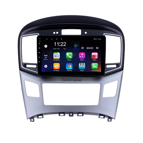 Écran tactile HD 9 pouces Android 13.0 Radio de navigation GPS pour 2015 Hyundai Starex H1 avec prise en charge Bluetooth AUX DVR Carplay