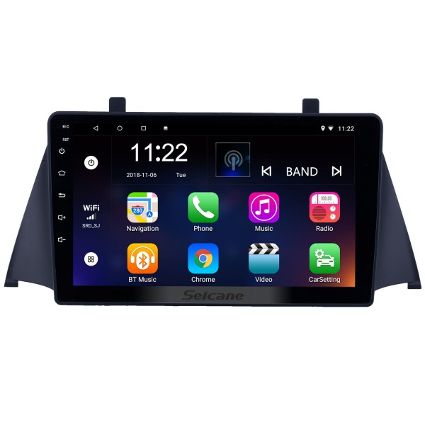 Écran tactile HD 9 pouces Android 13.0 Radio de navigation GPS pour 2015 Zotye Domy x5 avec prise en charge Bluetooth AUX WIFI Carplay DAB + DVR TPMS