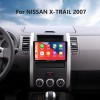 Pour NISSAN X-TRAIL 2007 Radio Android 13.0 HD Écran tactile Système de navigation GPS de 10,1 pouces avec prise en charge WIFI Bluetooth Carplay DVR