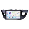 10.1 pouces Android 14.0 écran tactile radio Bluetooth système de navigation GPS pour Toyota Corolla 11 2012-2014 2015 2016 E170 E180 prise en charge TPMS DVR OBD II USB SD WiFi caméra arrière commande au volant HD 1080P vidéo AUX