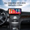 Carplay Écran tactile 12,3 pouces pour 2009-2014 2015 2016 Mercedes Classe E W212 Classe E Coupé W207 E63 E260 E200 E300 E400 E180 E320 E350 E400 E500 E550 E63AMG Radio Système de navigation GPS Android Auto avec Bluetooth