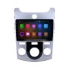 Système de navigation GPS Android 13.0 9 pouces pour KIA FORTE 2008-2012 (MT) avec radio Bluetooth HD 1024*600 écran tactile OBD2 DVR Caméra de recul TV 1080P Vidéo 3G WIFI USB SD Commande au volant Lien miroir