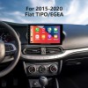 OEM 9 pouces Android 13.0 pour 2015-2020 Fiat TIPO/EGEA Radio Système de navigation GPS avec écran tactile HD Prise en charge Bluetooth Carplay OBD2 DVR TPMS