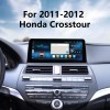 12,3 pouces Android 12.0 pour 2008 2009-2013 Honda Accord 8 2011 2012 Système de navigation GPS stéréo Honda Crosstour avec prise en charge de l'écran tactile Bluetooth Caméra de recul