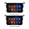2013-2018 Toyota RAV4 Conduite à gauche Android 13.0 9 pouces Navigation GPS HD Écran tactile Radio WIFI Bluetooth USB Prise en charge AUX Lecteur DVD SWC 1080P Caméra de recul OBD TPMS Carplay