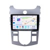 9 pouces pour 2008-2012 KIA FORTE CERATO AT Version de climatiseur automatique Android 14.0 Radio Système de navigation GPS 1080P Vidéo Bluetooth Musique USB Caméra de recul 4G WIFI OBD2