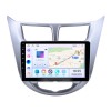 9 pouces HD 1024 * 600 Android 14.0 2011 2012 2013 Hyundai Verna Accent Solaris Radio Upgrade Navigation GPS Aftermarket Car Stéréo Multi-touch Écran capacitif Bluetooth Musique 3G WiFi Lien Miroir OBD2 MP3 MP4