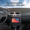 Pour VOLKSWAGEN BORA 2004-2007 Radio Android 13.0 HD Écran tactile 9 pouces avec AUX Bluetooth Système de navigation GPS Prise en charge de Carplay Vidéo 1080P