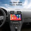 Audio de voiture à écran tactile Android pour Toyota Avensis 2002-2008 prise en charge Bluetooth WIFI GPS Navigation image dans l&amp;#39;image