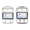 9 pouces Android 14.0 pour 2005-2006 KIA CERATO Manuel AC Système de navigation GPS stéréo avec caméra de recul Bluetooth OBD2 DVR TPMS