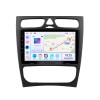 Au tableau de bord Radio BENZ C CLASS (W203) 2002-2004 BENZ CLK-CLASS (W209) 2002-2006 Android 14.0 Navigation GPS Bluetooth WIFI 1080P Système audio USB Prise en charge Caméra de recul DVR OBD2 TPMS
