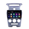 OEM 9 pouces Android 13.0 Radio pour 2007-2012 Kia Carens Manuel A / C Bluetooth WIFI HD Écran tactile GPS Navigation support Carplay DVR caméra arrière