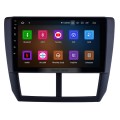 9 pouces OEM Android 12.0 HD Lecteur multimédia à écran tactile Radio GPS Système de navigation GPS pour Subaru Forester 2008-2012 avec prise en charge USB 4G WIFI Caméra de recul DVR OBD II