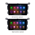2013-2018 Toyota RAV4 Conduite à gauche Android 13.0 9 pouces Navigation GPS HD Écran tactile Radio WIFI Bluetooth USB Prise en charge AUX Lecteur DVD SWC 1080P Caméra de recul OBD TPMS Carplay